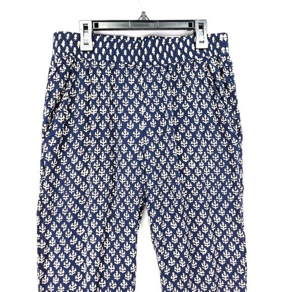 Velvet By Graham & Spencer Trousers Size Medium Tapered Leg Casual Pant OAP - Picture 10 of 13